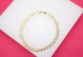 4mm Cuban Curb Link Chain Bracelet (I260)