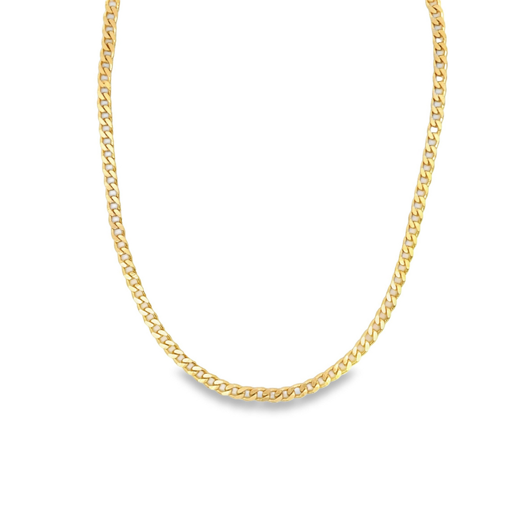 4mm Cuban Curb Link Chain (F194)