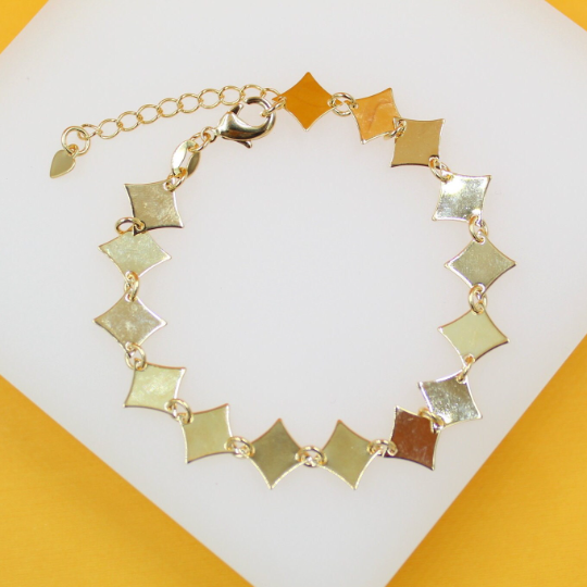 Diamond Cut Design Chain Necklace