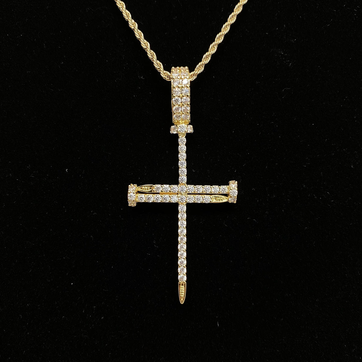 Nail Cross Pendants